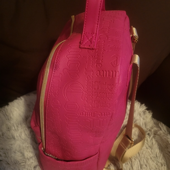 Juicy Couture Raspberry Large Backpack - Picture 2 of 4